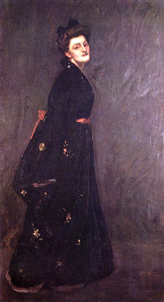 William Merritt Chase The Black Kimono 1903 Fine Art Print