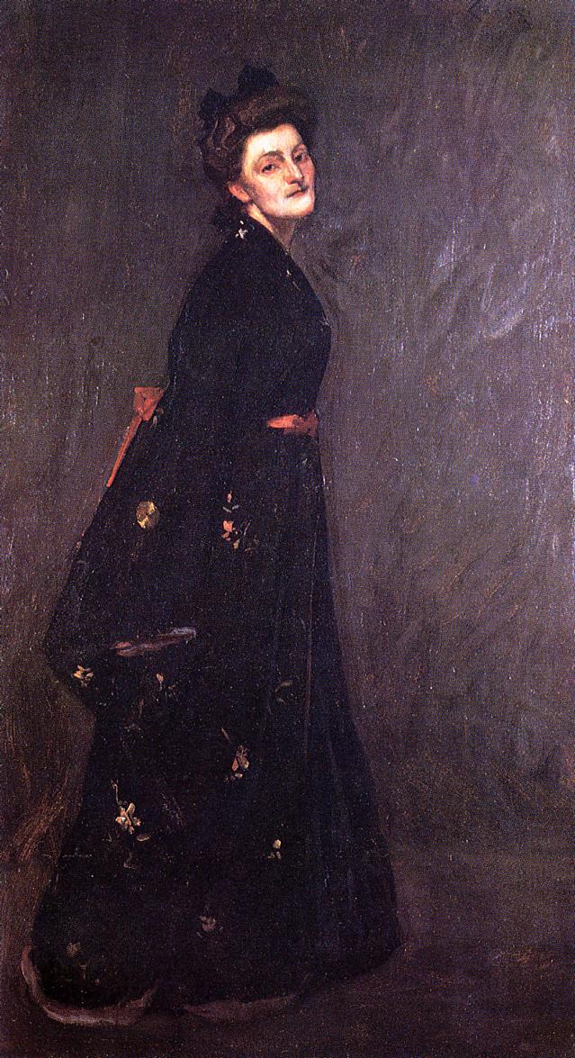 William Merritt Chase The Black Kimono 1903 Fine Art Print