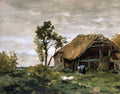 Johan Hendrik Weissenbruch The Bleach 1890 Fine Art Print