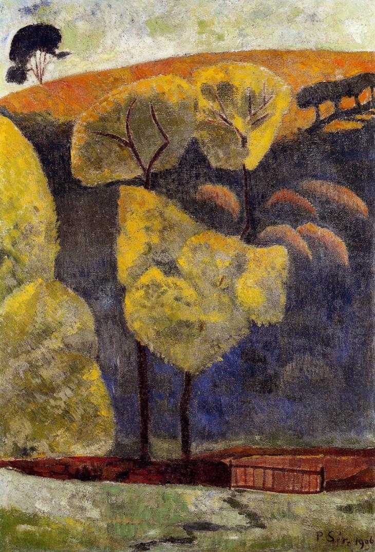 Paul Serusier The Blue Valley 1906 Fine Art Print