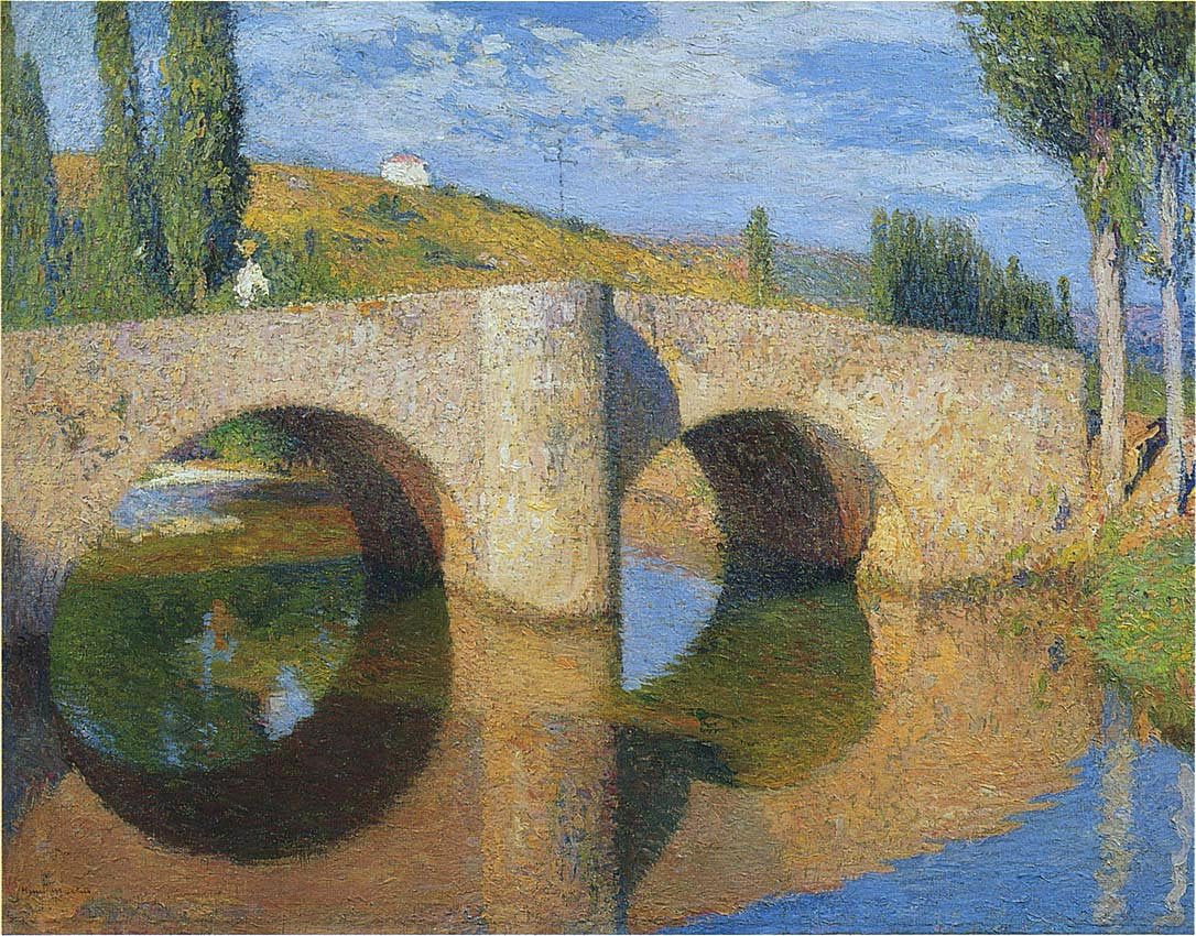 Henri Martin The Bridge in Labastide du Vert 1905 Fine Art Print