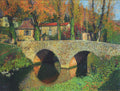 Henri Martin The Bridge in Labastide du Vert 1905 Fine Art Print
