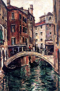 Pyotr Konchalovsky The Bridge of the Apostles in Venice 1924 Fine Art Print