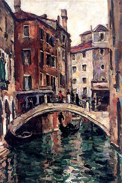 Pyotr Konchalovsky The Bridge of the Apostles in Venice 1924 Fine Art Print