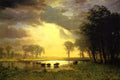 Albert Bierstadt The Buffalo Trail 1867 Fine Art Print