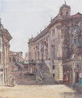 Rudolf von Alt The Capitol in Rome 1835 Fine Art Print