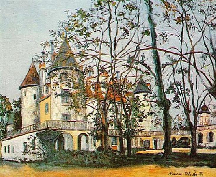Maurice Utrillo The castle 1920 Fine Art Print