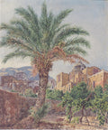 Rudolf von Alt The Cathedral of Capri 1835 Fine Art Print