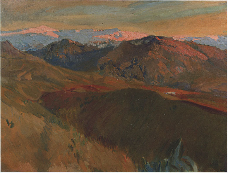 Joaquín Sorolla The cemetery at Sierra Nevada, Granada 1910 Fine Art Print