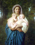 William-Adolphe Bouguereau The Charity 1859 Fine Art Print