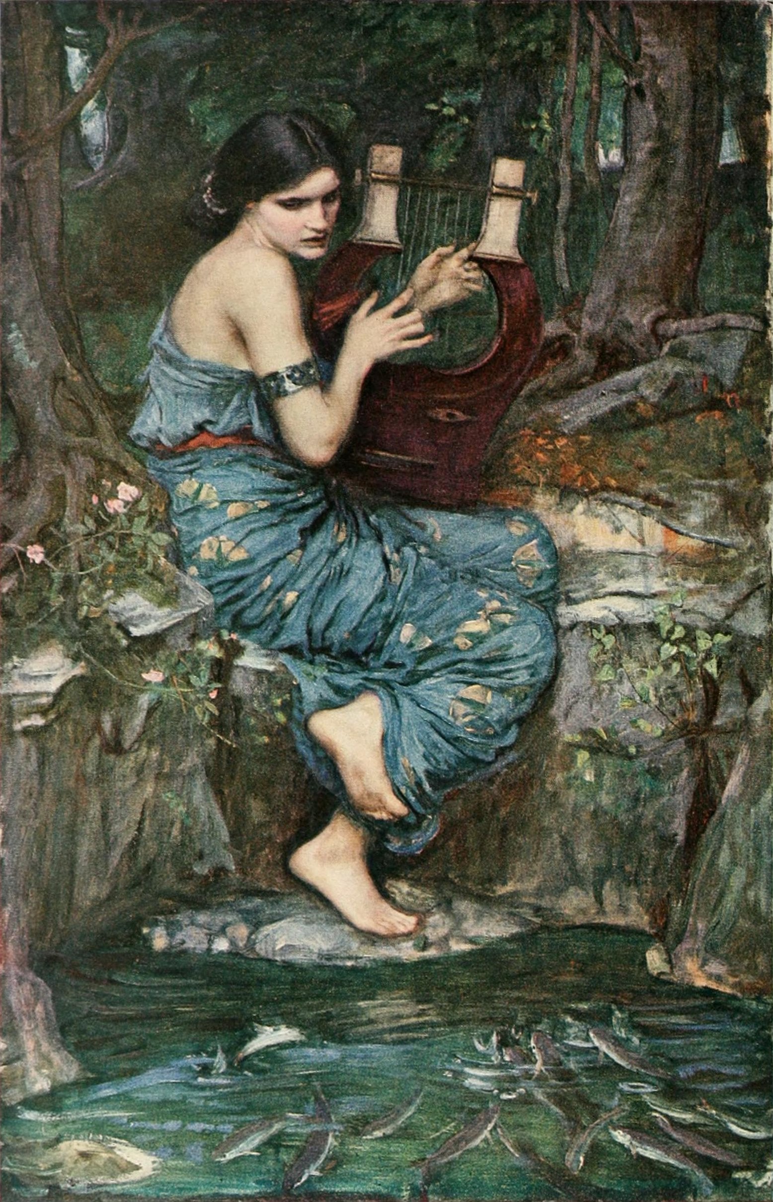 John William Waterhouse The Charmer 1911 Fine Art Print