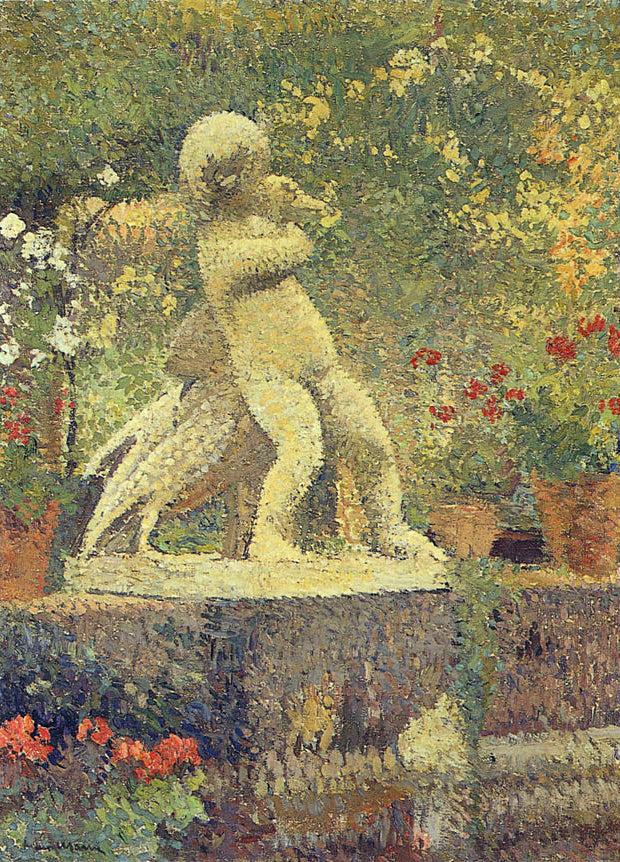 Henri Martin The Child with Goose 1900 Fine Art Print