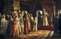 Konstantin Makovsky The choice of a Bride by Alexis of Russia 1887 Fine Art Print
