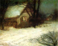 John Henry Twachtman The Christmas Tree 1878 Fine Art Print