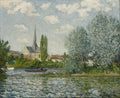 Maxime Maufra The Church at Little Andelys 1902 Fine Art Print