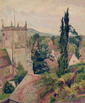 Lucien Pissarro The Church, East Knoyle 1916 Fine Art Print