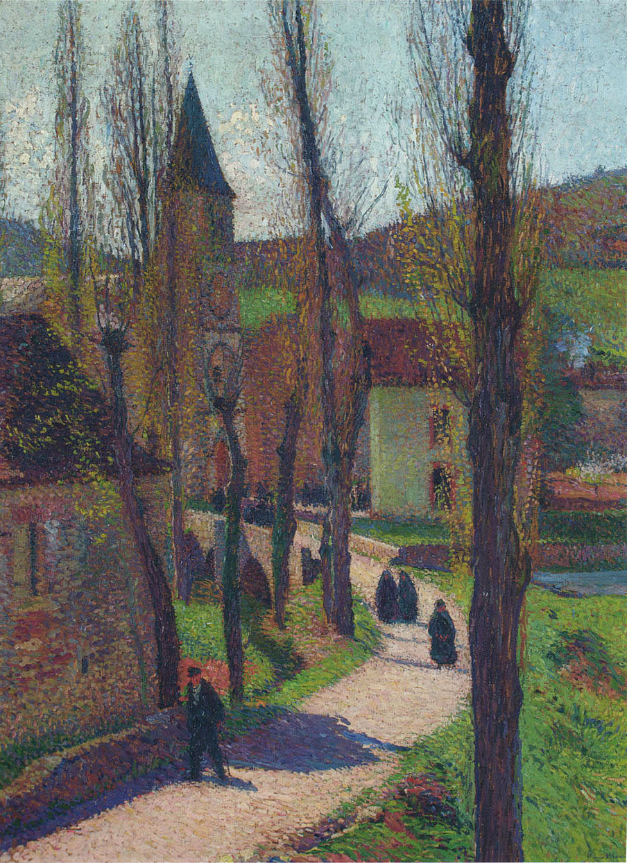 Henri Martin The Church in Labastide du Vert 1910 Fine Art Print