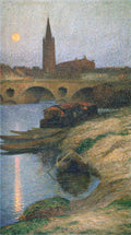Henri Martin The Church of Dalbade in Toulouse 1900 Fine Art Print