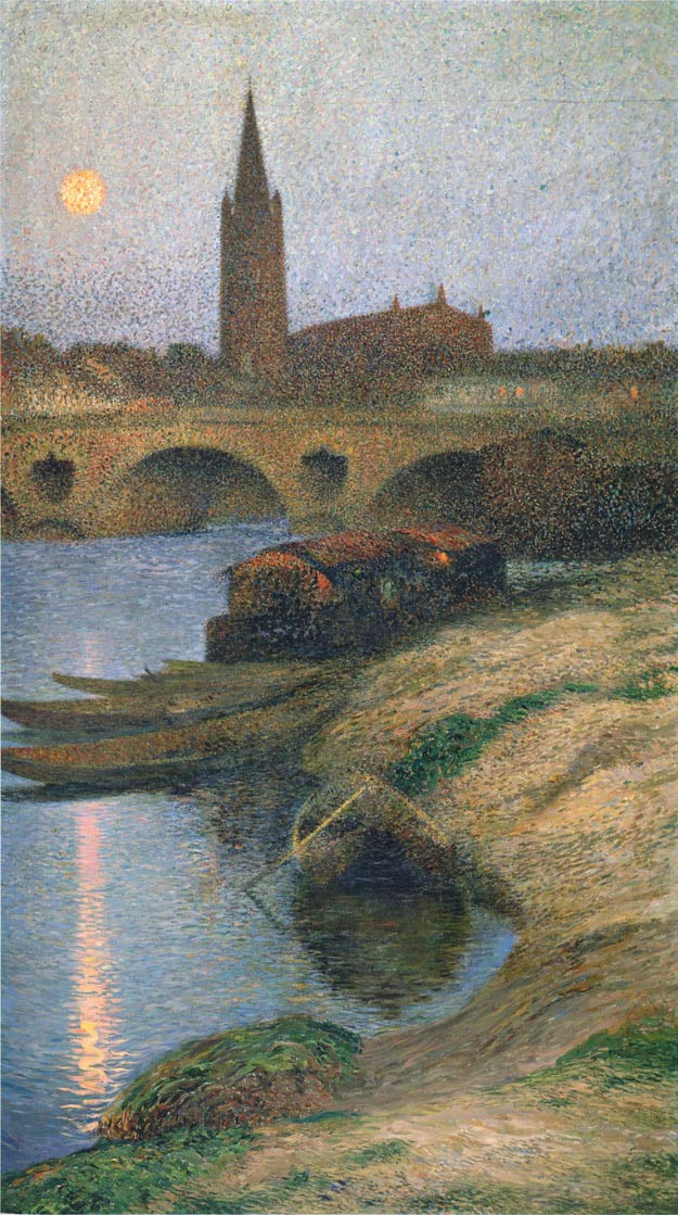 Henri Martin The Church of Dalbade in Toulouse 1900 Fine Art Print