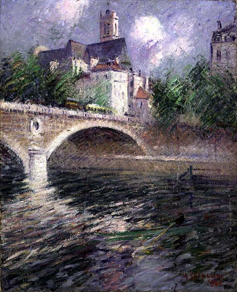 Gustave Loiseau The Church of St. Gervais 1920 Fine Art Print
