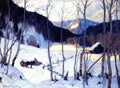 Clarence Gagnon The Clearing in the Woods 1913 Fine Art Print