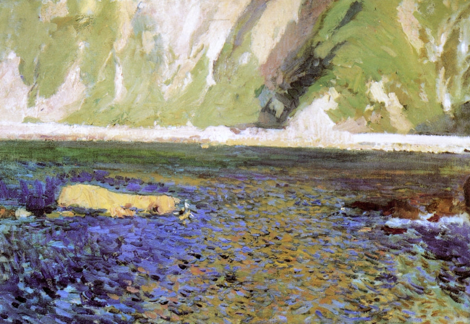 Joaquín Sorolla The Coast near San Sebastian 1918 Fine Art Print