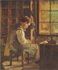 Ferdinand Hodler The cobbler by the window 1882 Fine Art Print