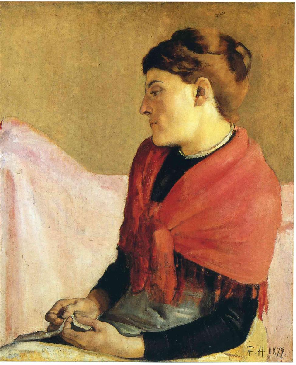 Ferdinand Hodler The Convalescent 1879 Fine Art Print