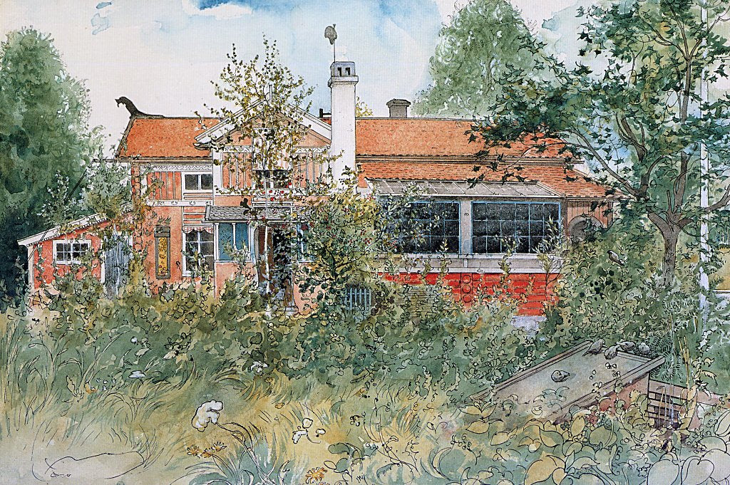 Carl Larsson The Cottage 1895 Fine Art Print