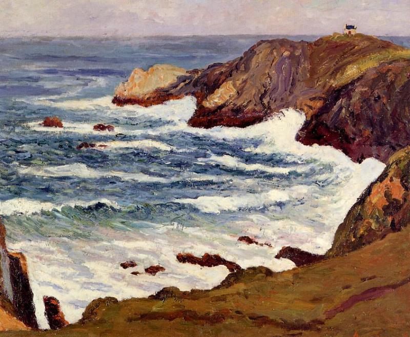 Maxime Maufra The Cove at Cape Suzon 1898 Fine Art Print