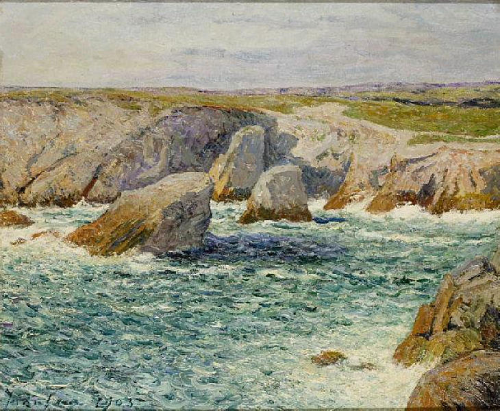 Maxime Maufra The Creek Shore of Quibero 1903 Fine Art Print