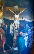 Wilhelm Kotarbinski The Crucifixion of Jesus Christ 1900 Fine Art Print