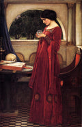 John William Waterhouse The Crystal Ball 1902 Fine Art Print