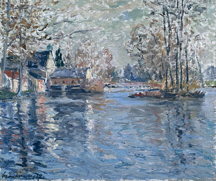 Maxime Maufra The Dam of a Loir Ponce 1918 Fine Art Print