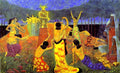 Paul Serusier The Daughters of Pelichtim 1908 Fine Art Print