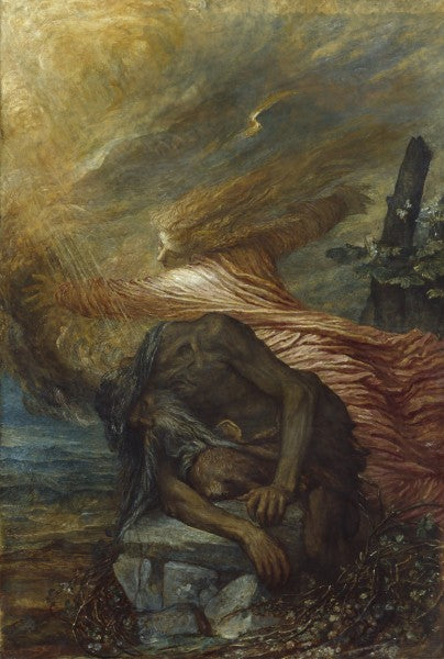 George Frederick Watts The death of Cain 1872-1875 Fine Art Print