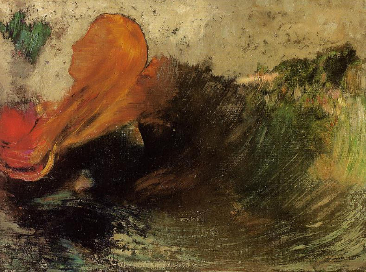 Odilon Redon The Death of Ophelia 1905 Fine Art Print