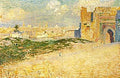 Theo van Rysselberghe The Door of Monsour Hay in Meknes, Morocco 1887 Fine Art Print
