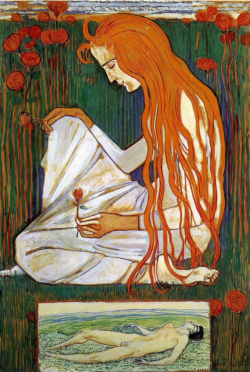 Ferdinand Hodler The Dream 1897 Fine Art Print