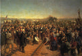 Thomas Hill The Driving of the Last Spike 1881 Fine Art Print