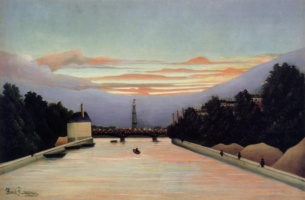 Henri Rousseau The Eiffel Tower 1898 Fine Art Print