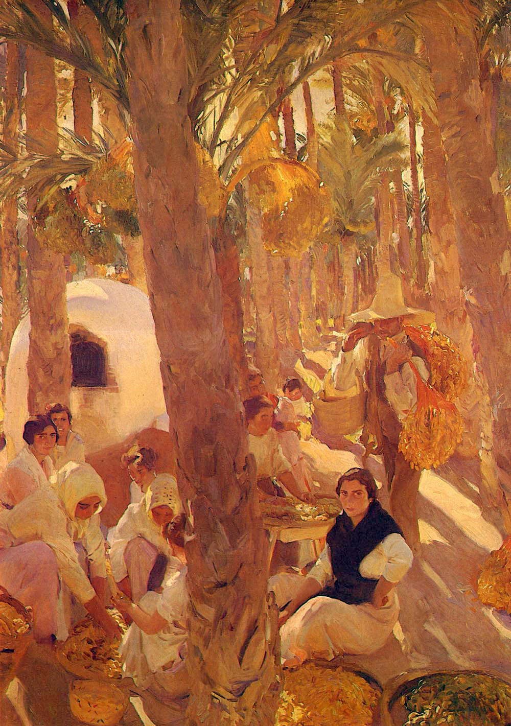 Joaquín Sorolla The Elche palm grove 1918 Fine Art Print