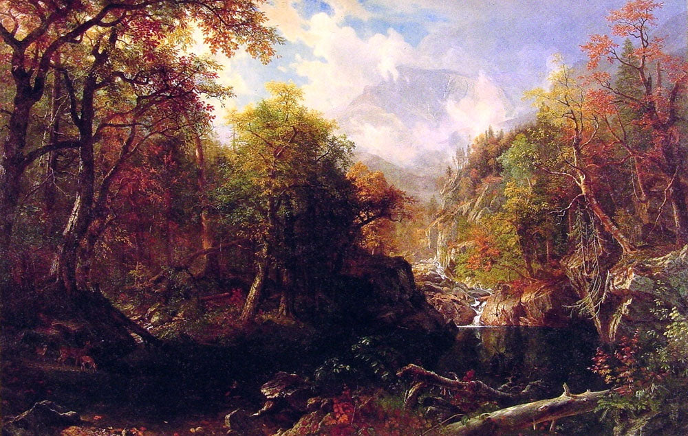 Albert Bierstadt The Emerald Pool 1870 Fine Art Print