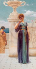 John William Godward The Engagement Ring 1891 Fine Art Print