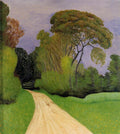 Felix Vallotton The Entrance to the Villa Beaulieu in Honfleur 1916 Fine Art Print