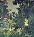 Henri Rousseau The Equatorial Jungle 1909 Fine Art Print