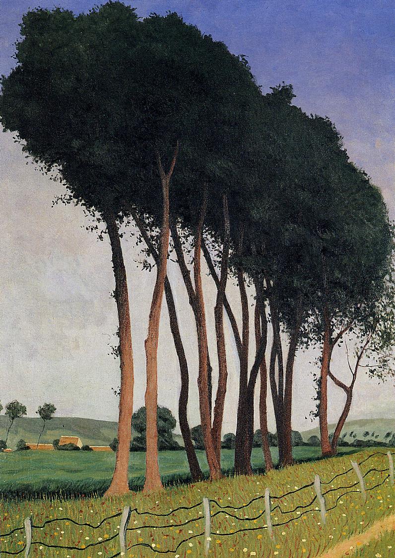 Felix Vallotton The Family of Trees 1922 Fine Art Print