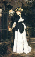 James Tissot The Farewell 1871 Fine Art Print