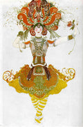 Leon Bakst The Firebird Costume for Tamara Karsavina 1910 Fine Art Print