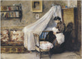 Joaquín Sorolla The First Child 1890 Fine Art Print